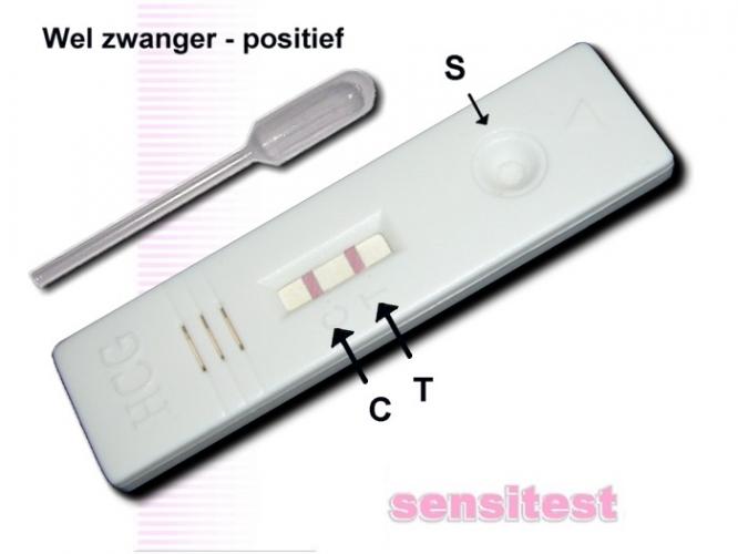 Sensitest Zwangerschapstest cassette