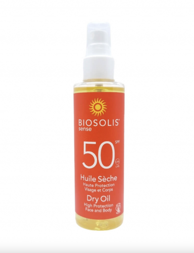 Huile sèche SPF 50 - Biosolis