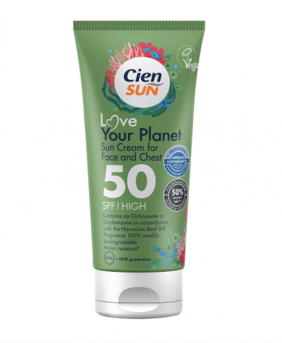 Love your planet sun cream SPF 30 - Cien