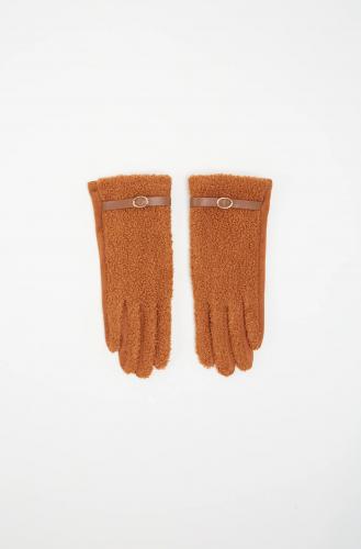 Teddy handschoenen met riempje