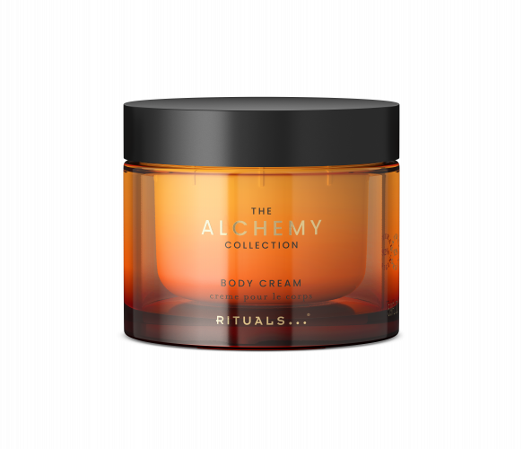 Body cream in glazen pot 