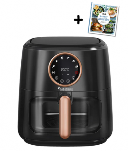 Airfryer TurboTronic AF-200 zwart (7,6 liter)