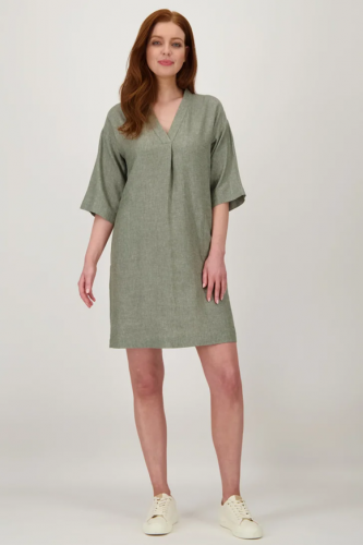 Oversized linnen kleedje