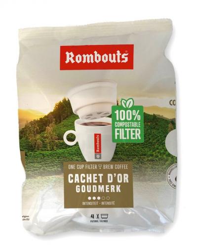 Milieuvriendelijke voorgedoseerde koffiefilters van Rombouts