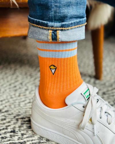 Les chaussettes et leurs frites B-Shirt