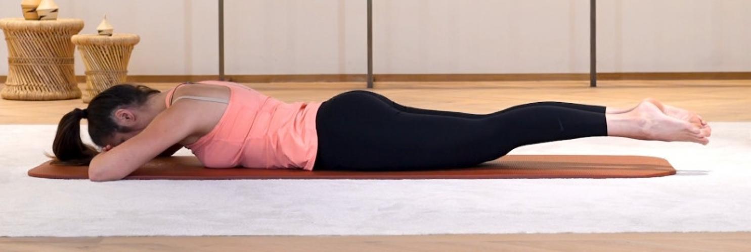 Renforcer dorsaux et jambes: beat on belly