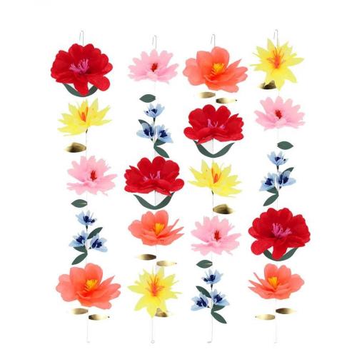 Bloemendecoratie ‘Bright Flower Wall’