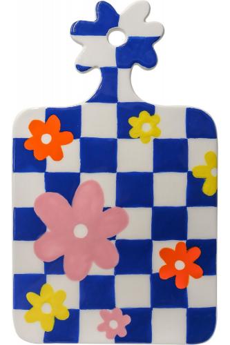 Serveerplank ‘Rogelio Petal Paradise’ van dolomiet