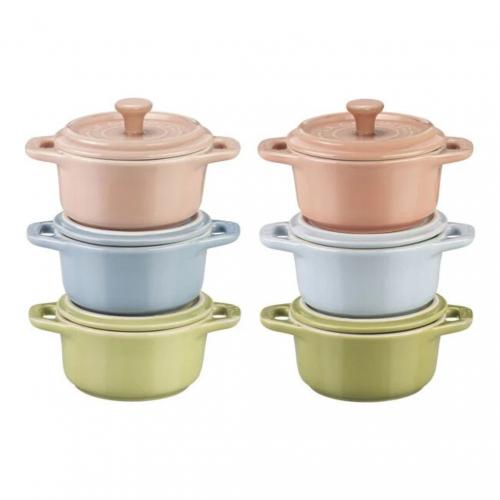 Set de 6 cocottes (200 ml)