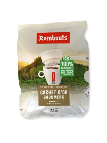 Milieuvriendelijke voorgedoseerde koffiefilters van Rombouts