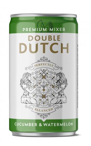 Een Double Dutch Cucumber & Watermelon-drankje