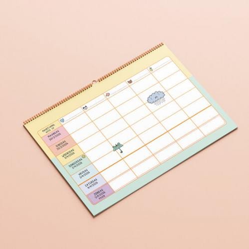 De familieplanner van Eva Mouton