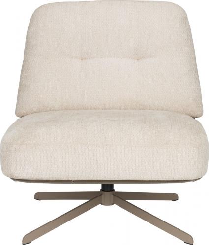 Beige loungestoel 