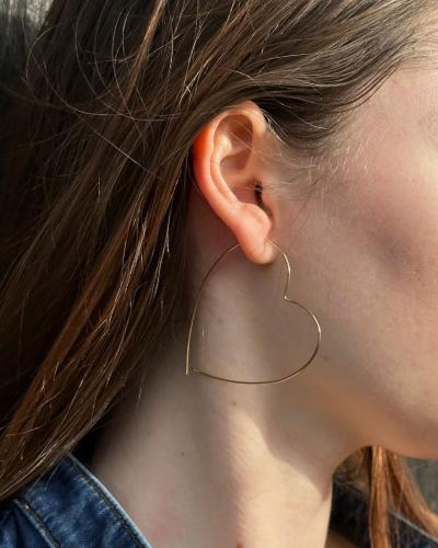 Boucles d'oreilles Heart Unique - VA Jewellery
