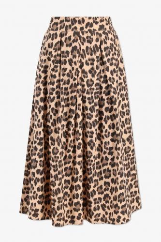 Midirok in dierenprint