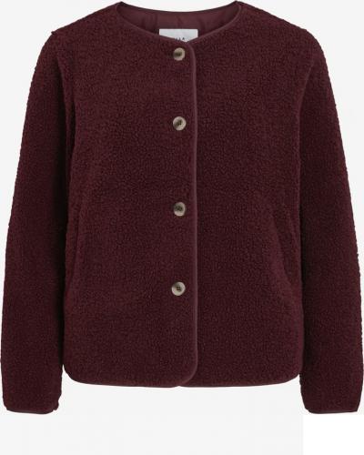 Wijnrood vestje met knopen