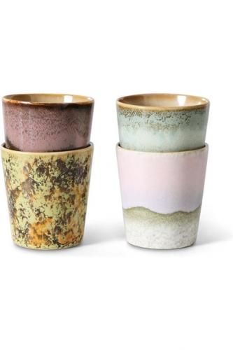 Set van 4 koffiemokken 