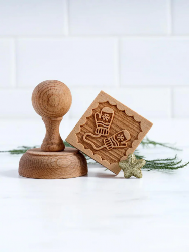 Koekjesstempel 'Handschoenen'