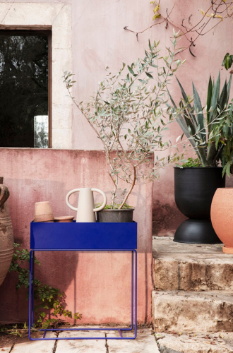 Plantenbak van metaal