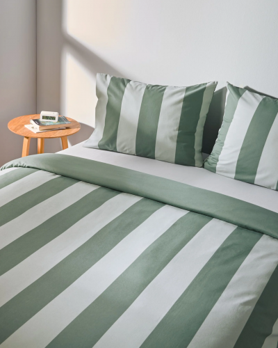 Dekbedovertrek met strepen