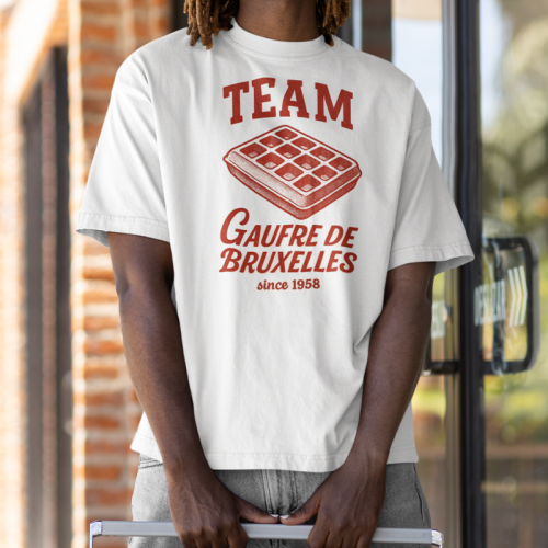 Le t-shirt Belge une fois