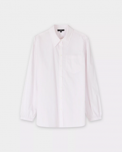 Hemd met subtiele strepen