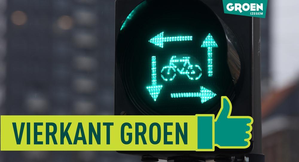 Waterig Kiezelsteen Vriend Groen wil 'vierkant groen' aan kruispunten - KW.be