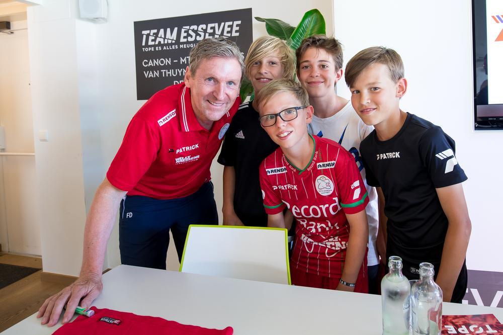 Wandelvoetbal op fandag van SV Zulte Waregem KW.be