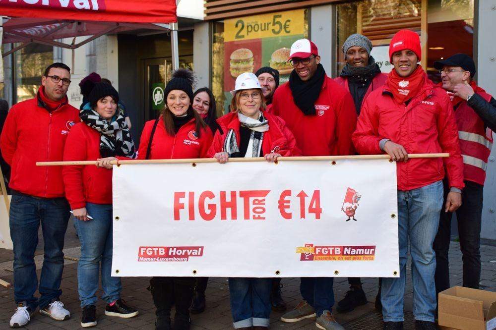 Salaire Horaire à 14 Euros: "La FGTB Demande La Lune" - Trends-Tendances