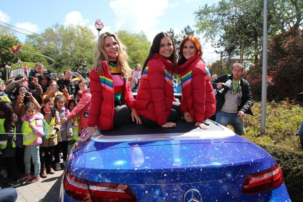 K3 heeft eigen zone met dé K3 Roller Skater in Plopsaland De Panne KW.be