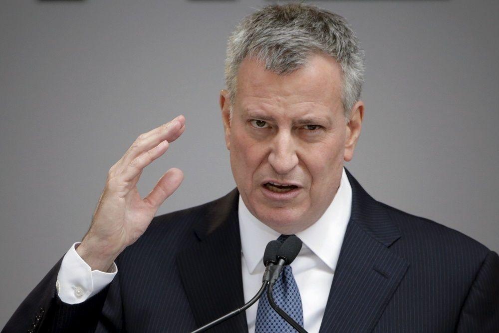 Ook Bill de Blasio, burgemeester van