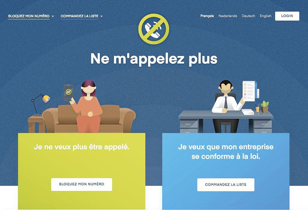 Marketing direct: "ne m'appelez plus
