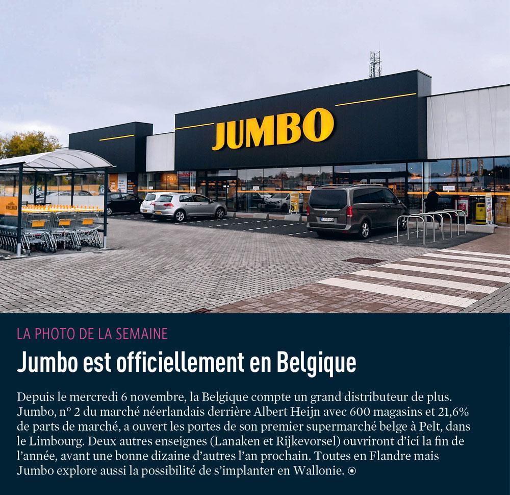Jumbo est officiellement en Belgique - Trends-Tendances
