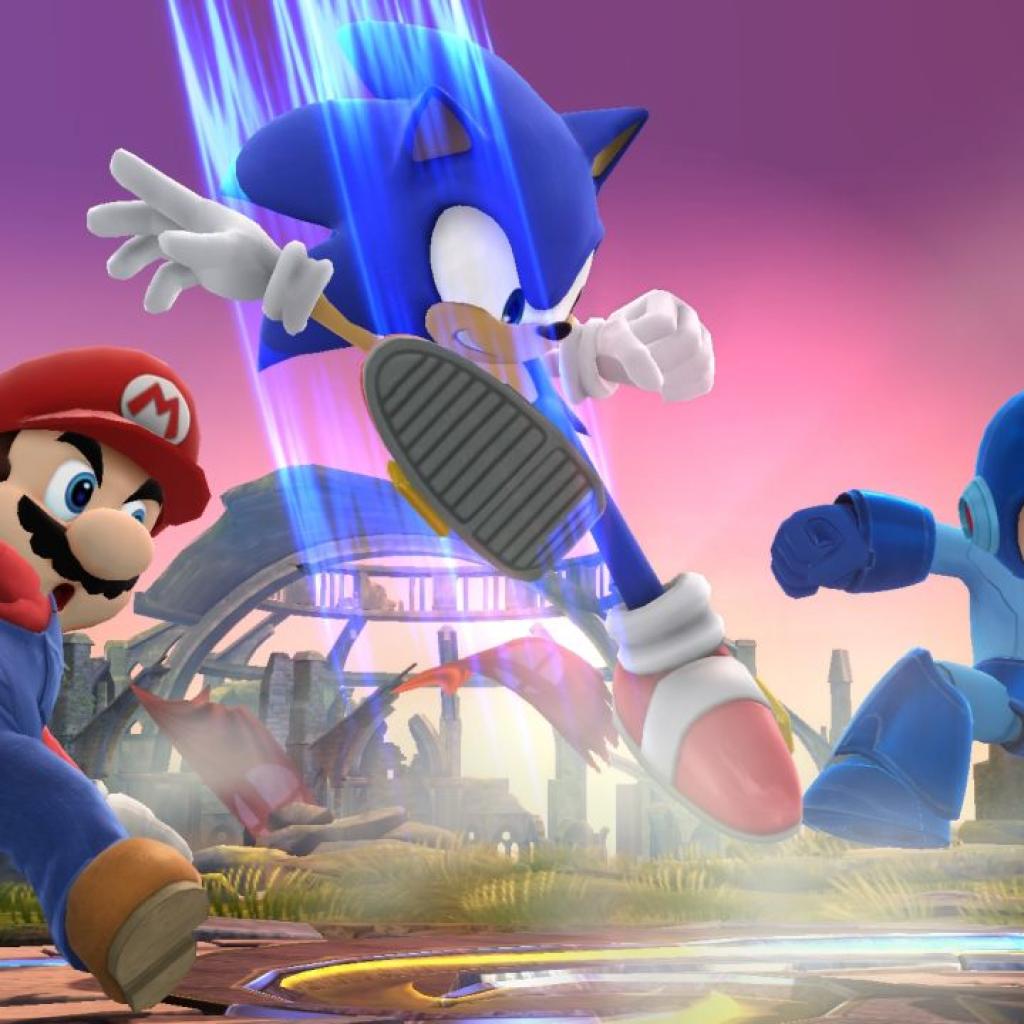 Clash van de videogame-iconen: Mario, Sonic én Mega Man.