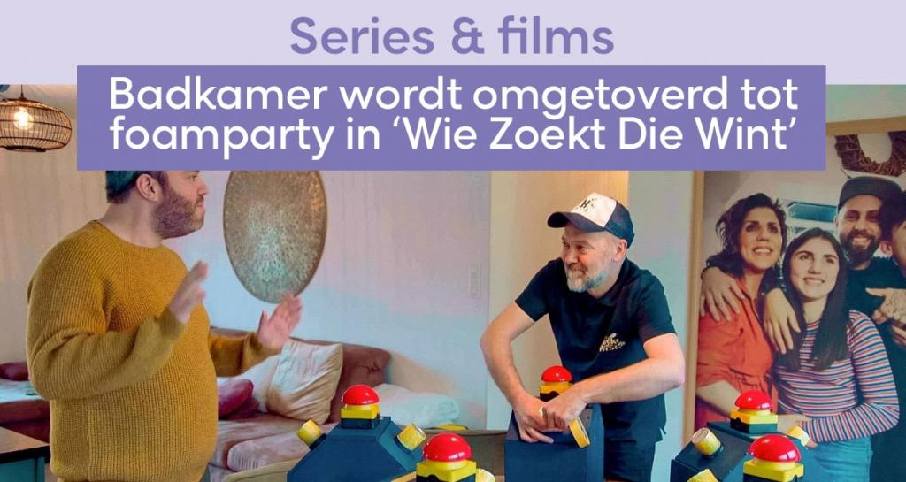 wie zoekt die wint schuimparty