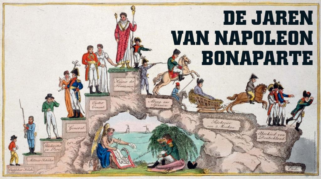 De opkomst en de val van Napoleon Buonaparte, 1814.