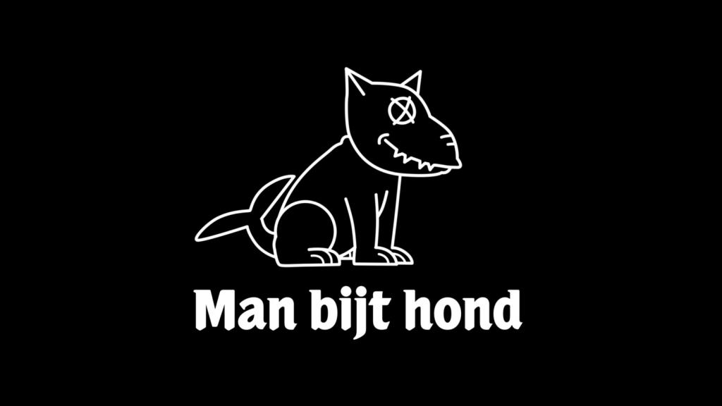 programma's vrt man bijt hond