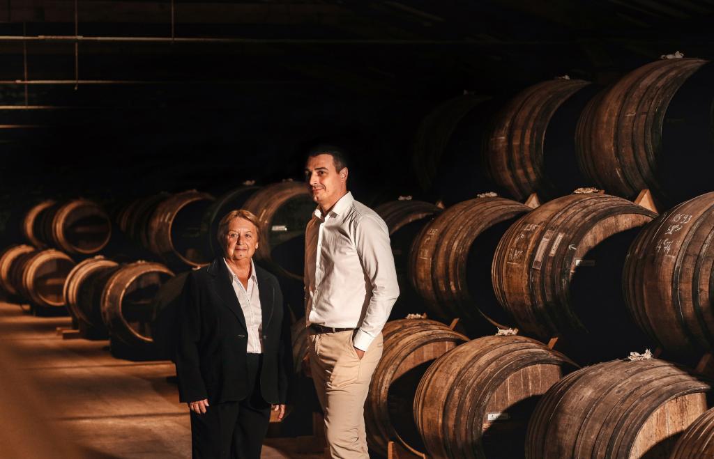 Pierrette Trichet en Baptiste Loiseau van Rémy Martin.