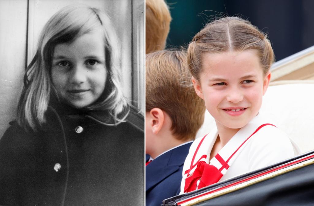 prinses Charlotte Lady Diana 