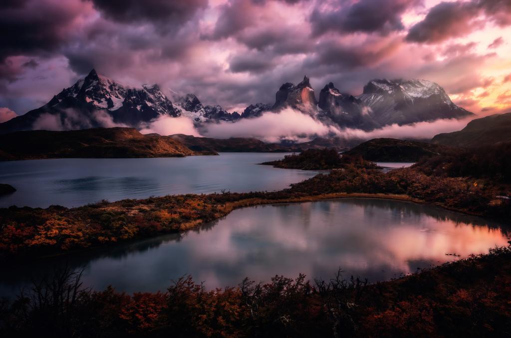 Torres del paine in Patagonië is een van de meest magische natuurlandschappen voor het eindejaar