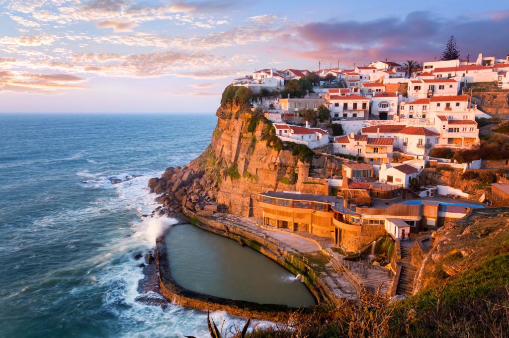 Azenhas do mar in Portugal