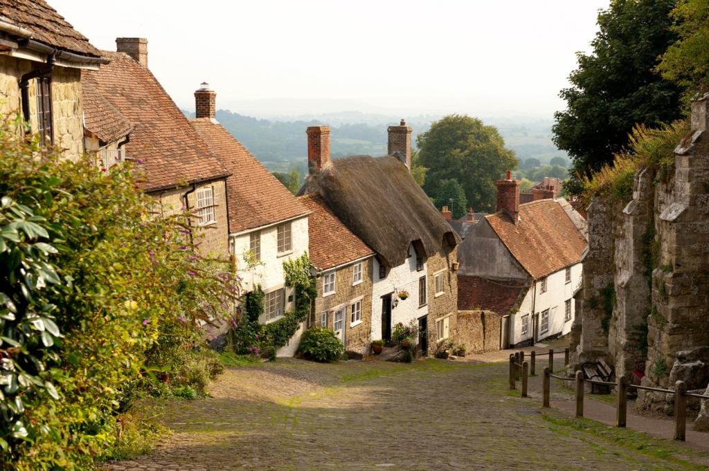 Gold Hill in Shaftesbury