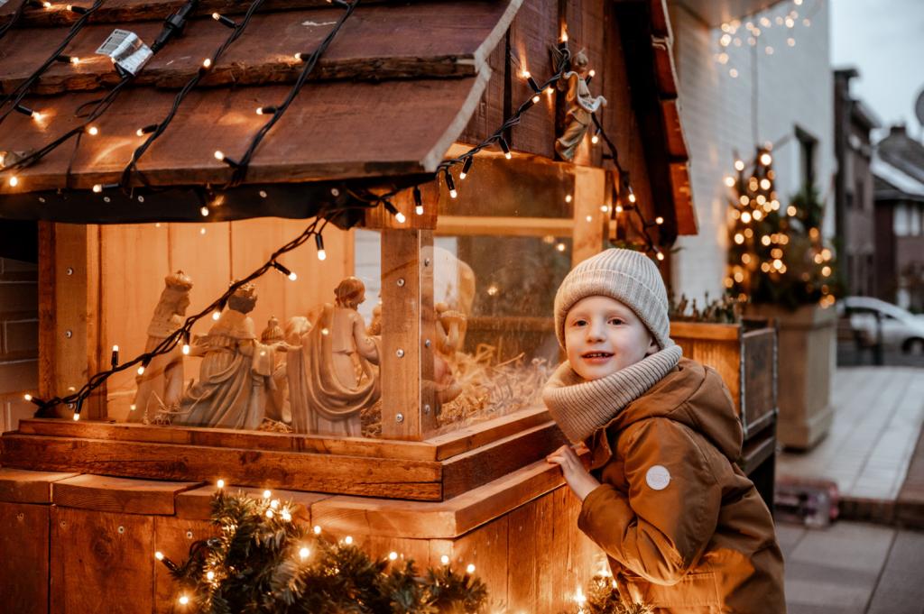 uistapjes kerstsfeer