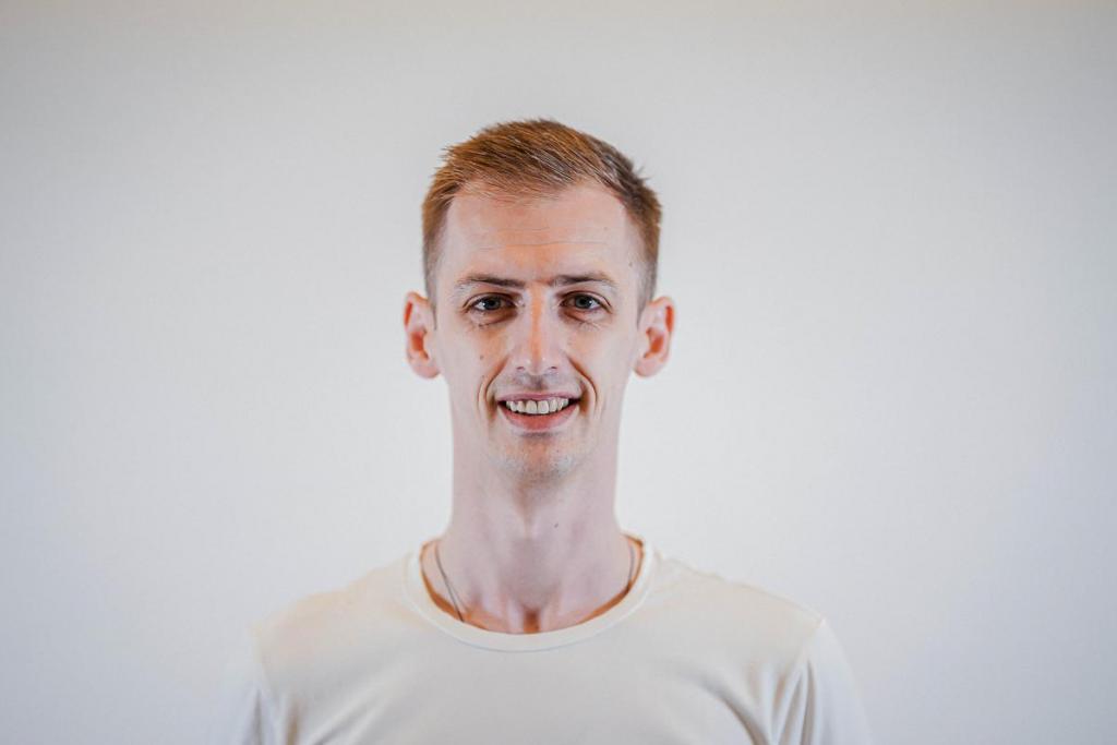 Kenneth Saverwyns (31) uit Zedelgem is ergotherapeut bij AZ Delta, campus Torhout. Voor hem was het een extra spannende periode, want tijdens de opnames kon hij elk moment opnieuw papa worden.