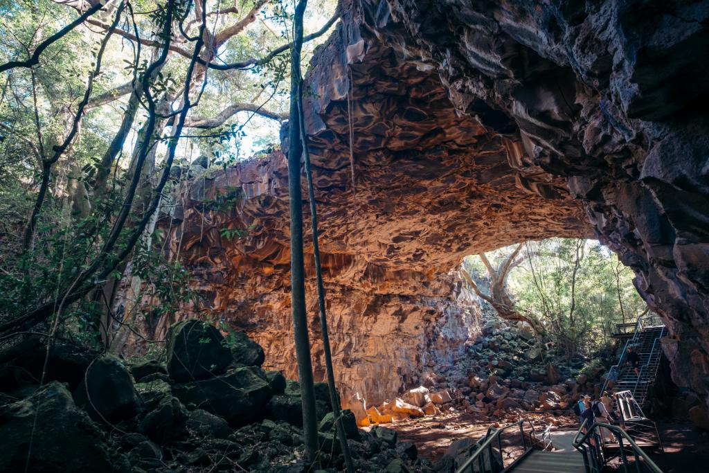 lava tubes Undara