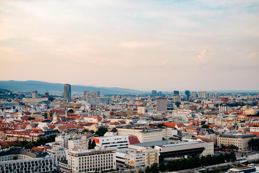 View over Bratislava