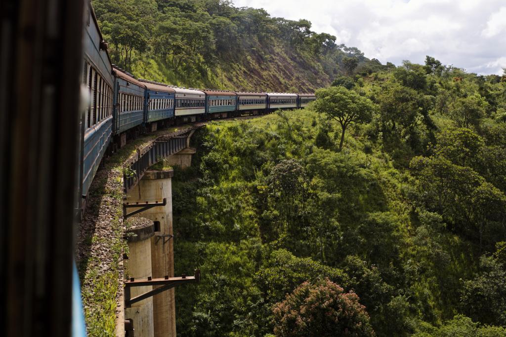 The Blue Train trekt door Zuid-Afrika en is een van de mooiste treinroutes ter wereld