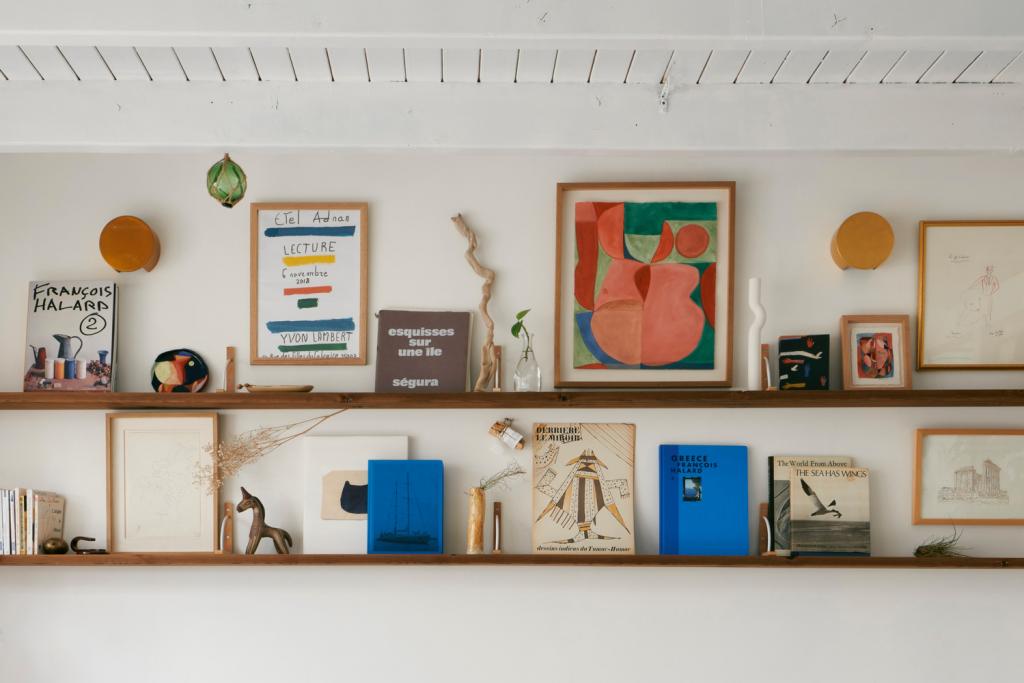 boekenselectie ontworpen door Pièce à part