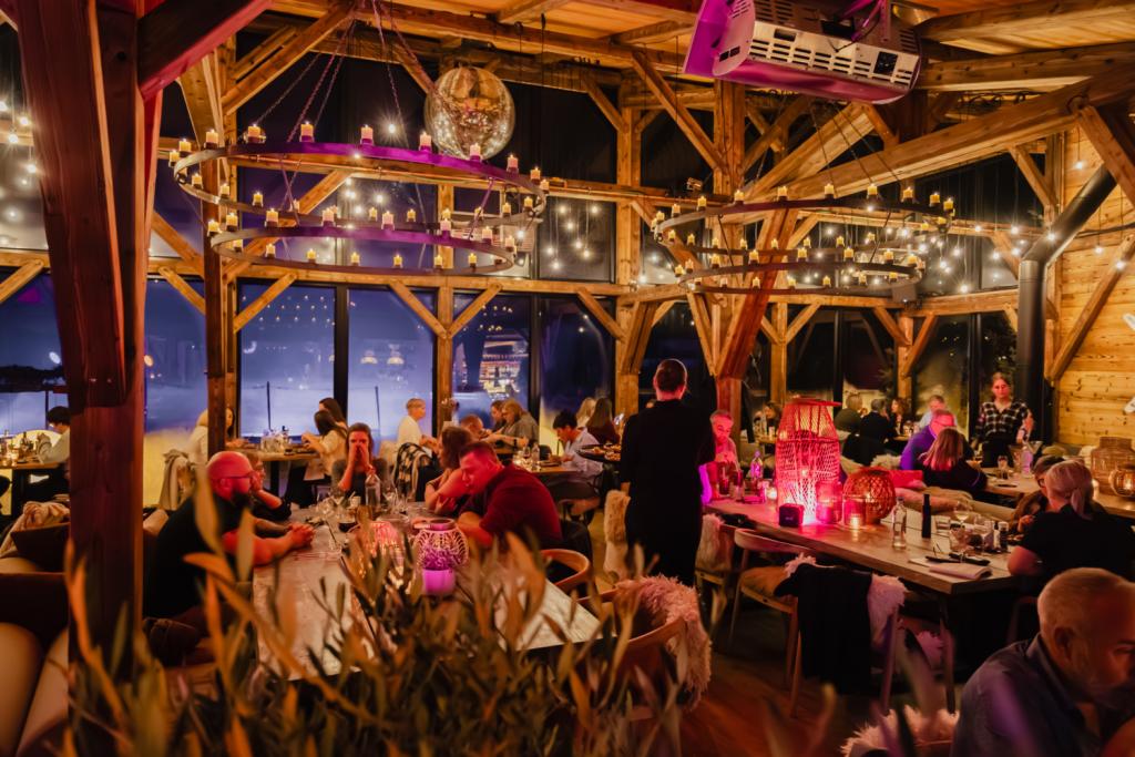 uistapjes kerstsfeer