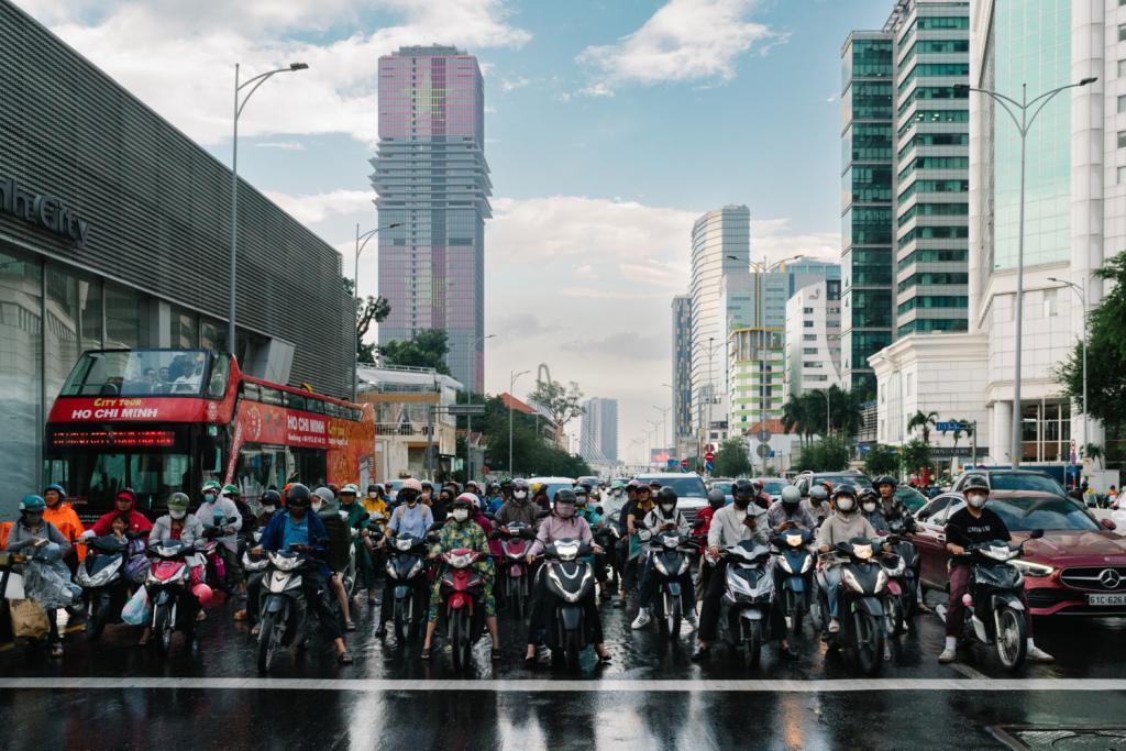 Ho Chi Minh City Vietnam Brommer